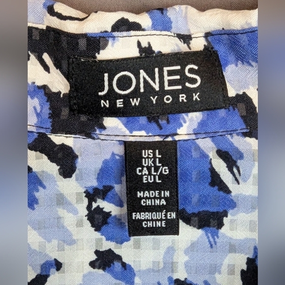 Jones New York size large blouse - Picture 3 of 13